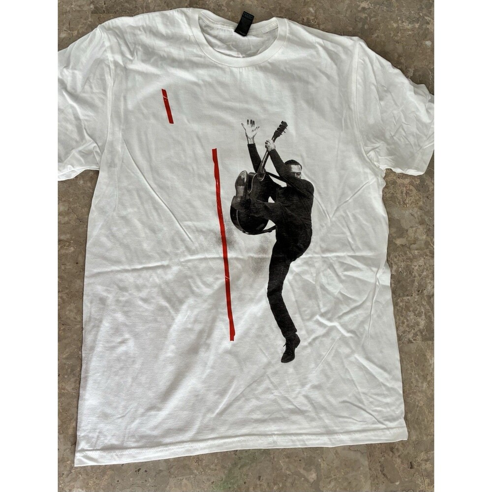 Bryan Adams So Happy It Hurts 2023 Tour Shirt S White Sony Official Size M